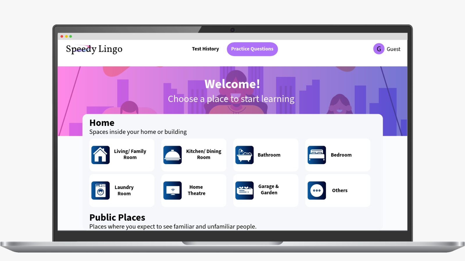 Speedy Lingo Dashboard